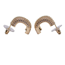 Load image into Gallery viewer, Radiant Half Hoop Earrings
