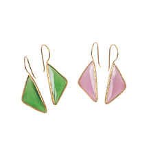 Load image into Gallery viewer, Summer Romance Triangle Earrings - Large Size
