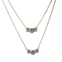 Load image into Gallery viewer, Trio CZ Necklace
