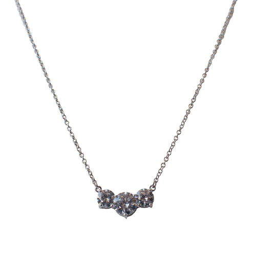 Trio CZ Necklace