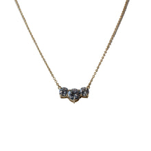 Load image into Gallery viewer, Trio CZ Necklace
