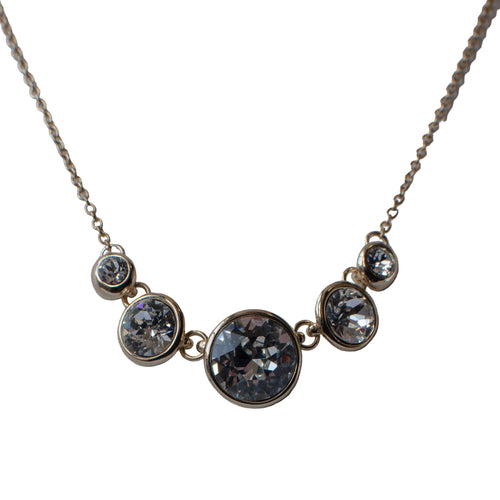 Smile, It Looks Good On You Swarovski Crystal Necklace