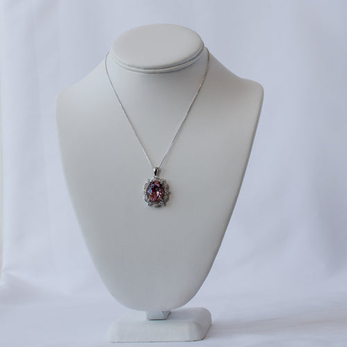 The Duchess Swarovski Crystal Sterling Silver Necklace