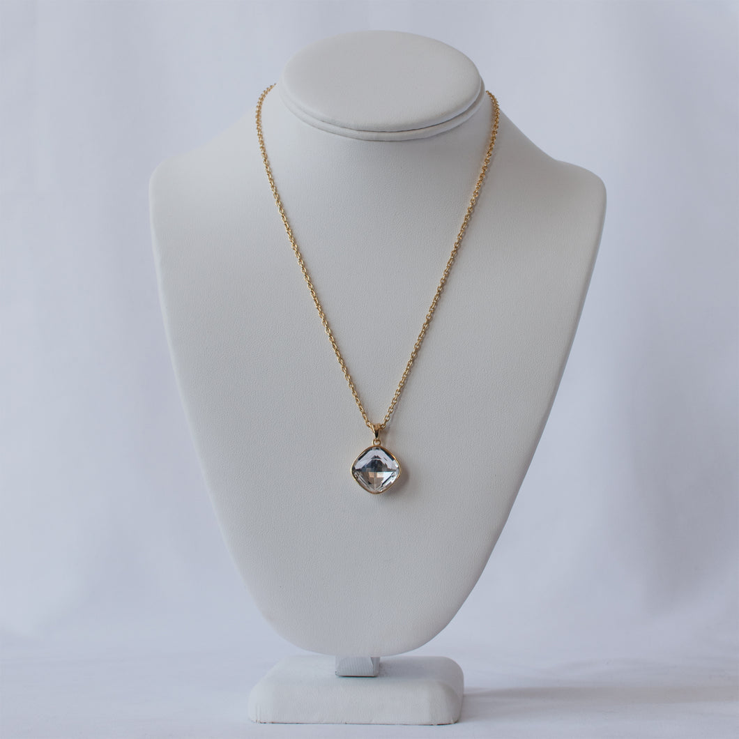 Crystal Grid Swarovski Necklace