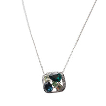 Load image into Gallery viewer, Emerald Breeze Swarovski Crystal Necklace
