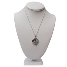 Load image into Gallery viewer, Radiant Cluster Swarovski Crystal Necklace
