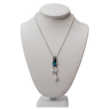 Load image into Gallery viewer, Teardrops From Above Swarovski Crystal Necklace
