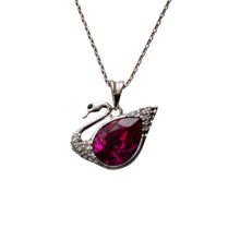 Load image into Gallery viewer, Swan Serenade Swarovski Necklace
