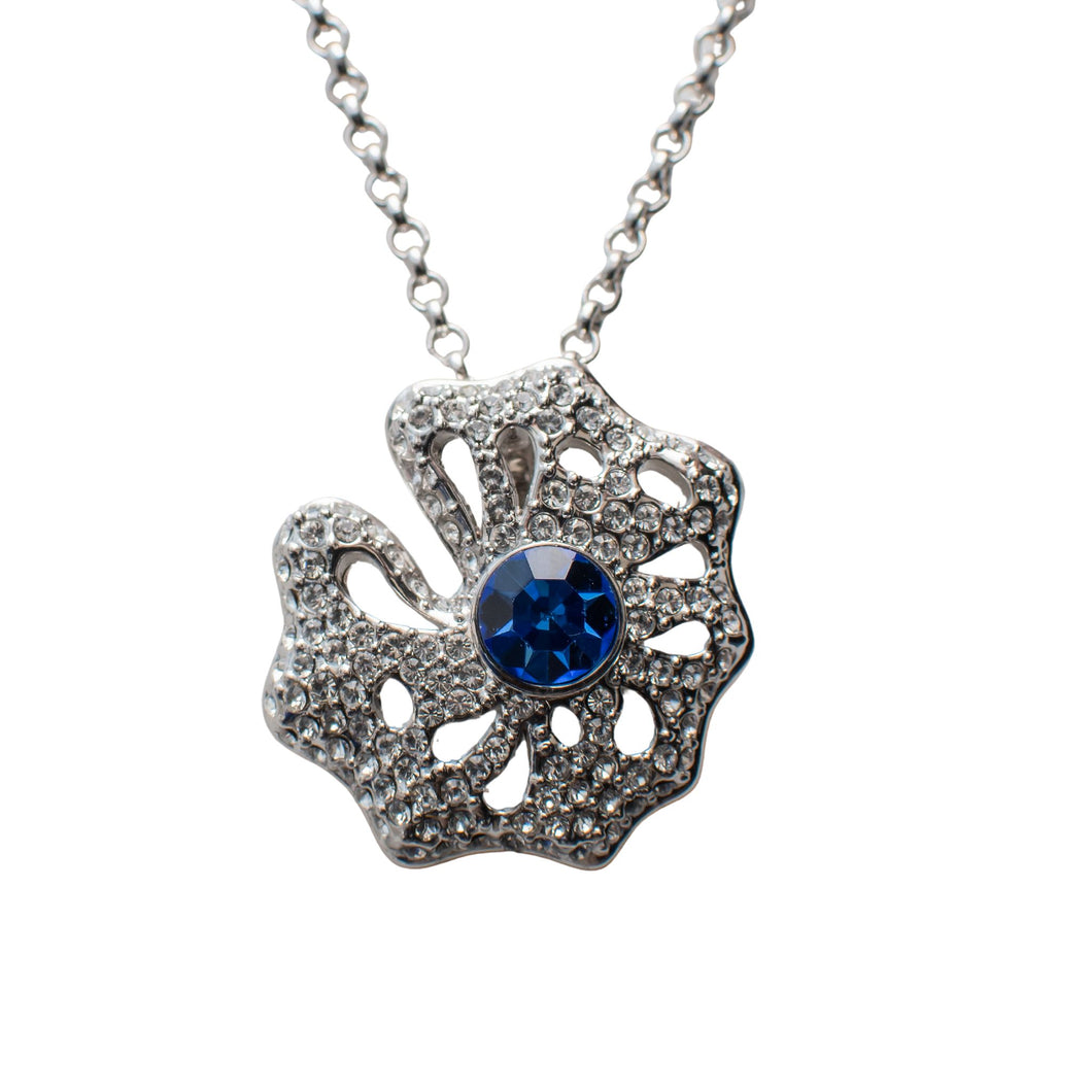Oceans Jewel Swarovski Crystal Necklace
