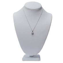 Load image into Gallery viewer, Angel&#39;s Halo Swarovski Crystal Sterling Silver Necklace
