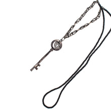 Load image into Gallery viewer, Black Key Swarovski Crystal Necklace
