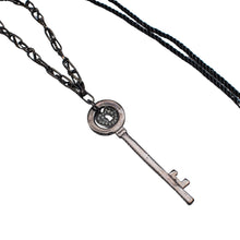 Load image into Gallery viewer, Black Key Swarovski Crystal Necklace
