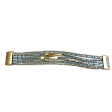 Load image into Gallery viewer, Metallic Delight Magnetic Bracelet
