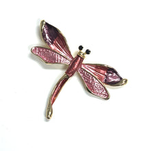 Load image into Gallery viewer, Dazzling Dragonfly Magnetic Pin
