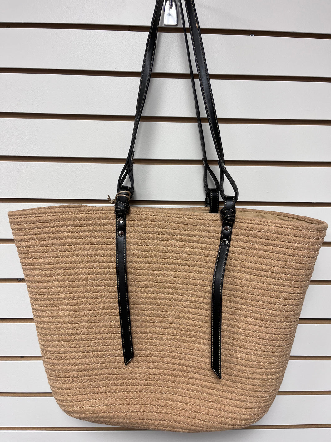 Cotton Woven Tote Beach Bag