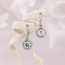 Load image into Gallery viewer, Drops of Jupiter Circle Huggie Earrings

