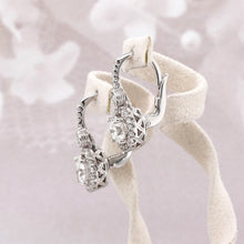 Load image into Gallery viewer, Drops of Jupiter Circle Huggie Earrings
