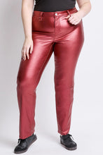 Load image into Gallery viewer, Metallic Ultra Stretch Straight Leg Color Jean!
