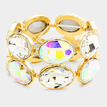Load image into Gallery viewer, Double It Up Crystal Stretch Bracelet
