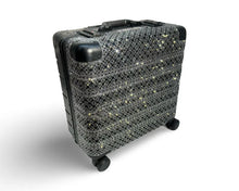 Load image into Gallery viewer, Fancy Fashionista Rhinestone Carry On Luggage by Jacqueline Kent
