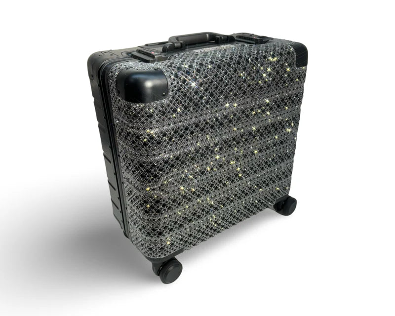 Fancy Fashionista Rhinestone Carry On Luggage by Jacqueline Kent