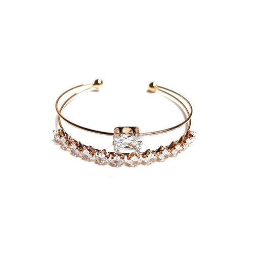 Snow White & The 12 Little Ones Crystal Cuff Bangle