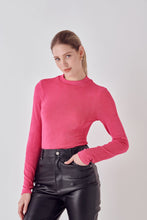 Load image into Gallery viewer, Sassy Sheen Stretch Long Sleeve Top
