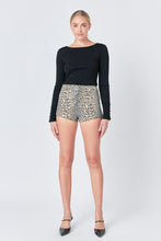 Load image into Gallery viewer, Elegance at It&#39;s Finest Lurex Buttoned Long Sleeve Top
