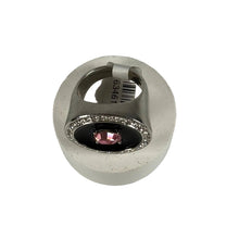 Load image into Gallery viewer, Midnight Pink Halo Oval Ring
