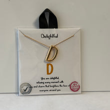 Load image into Gallery viewer, Balloon Letter Initial Personalized Charm Necklace
