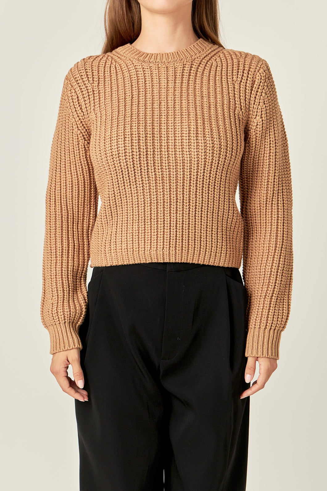Cozy Cabin Deluxe Knit Sweater