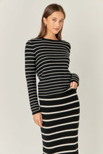 Load image into Gallery viewer, New England Comfort Striped Knit Sweater
