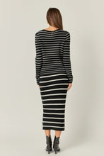 Load image into Gallery viewer, New England Comfort Striped Knit Sweater
