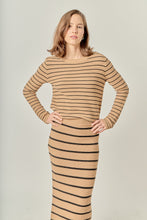 Load image into Gallery viewer, New England Comfort Striped Knit Sweater
