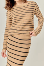 Load image into Gallery viewer, New England Comfort Striped Knit Sweater
