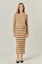 Load image into Gallery viewer, New England Comfort Striped Knit Sweater

