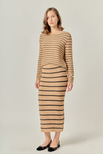Load image into Gallery viewer, New England Comfort Striped Knit Sweater
