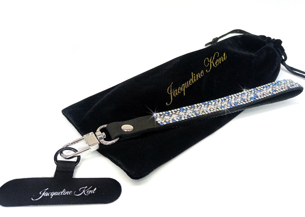 Crystal Phone Wrist Lanyard by Jacqueline Kent