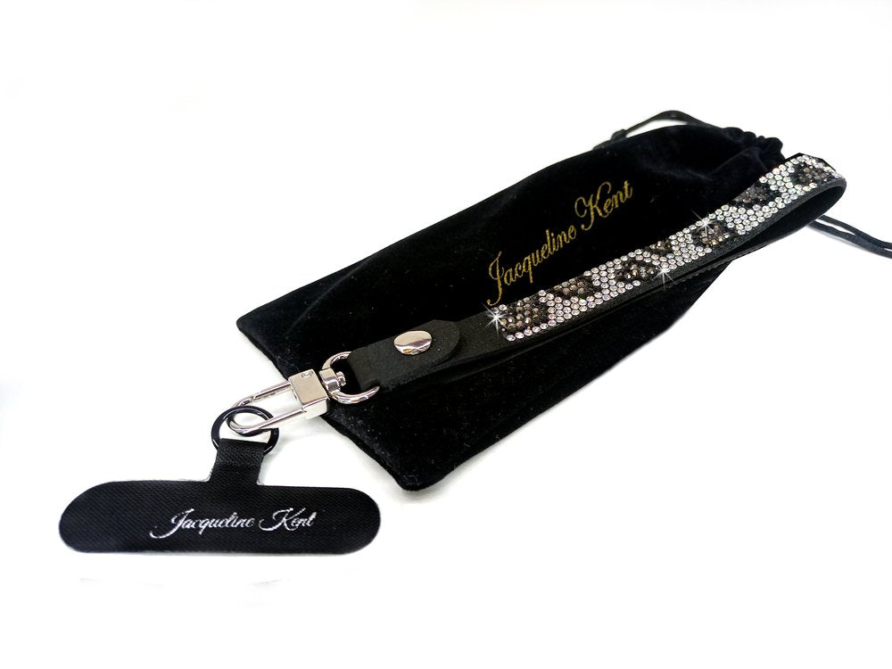 Crystal Phone Wrist Lanyard by Jacqueline Kent