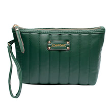 Load image into Gallery viewer, Emerald Cosmetic Wristlet
