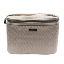 Load image into Gallery viewer, Medium Train Case Cosmetic Bag
