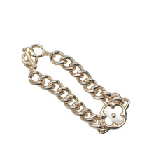Load image into Gallery viewer, Mother of Pearl! Floret Curb Link Bracelet
