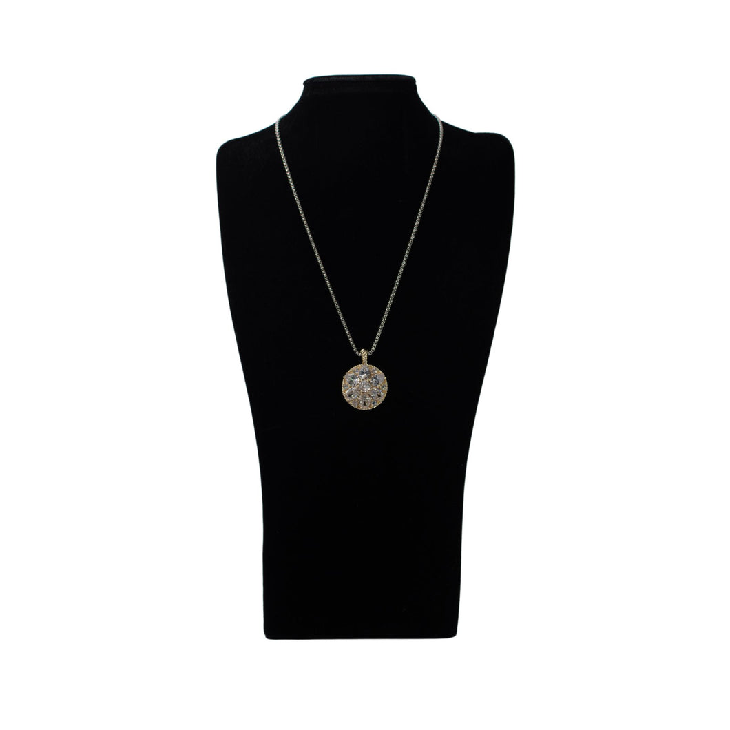 A Ray Of Light Crystal Pendent Necklace