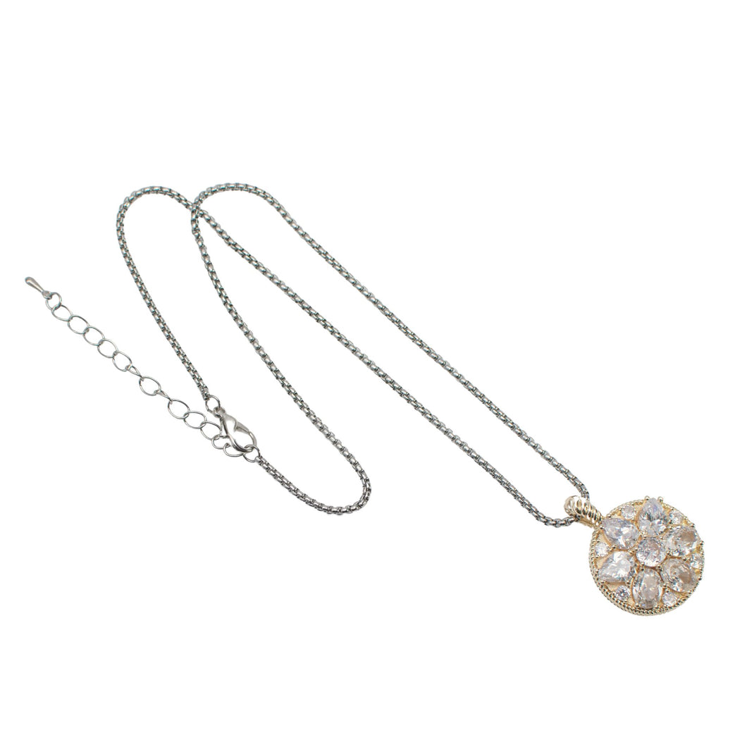A Ray Of Light Crystal Pendant Necklace