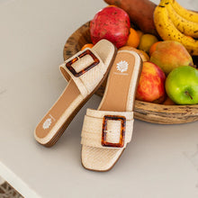 Load image into Gallery viewer, Sophisticated Summer Style Slide Sandal By Yellow Box
