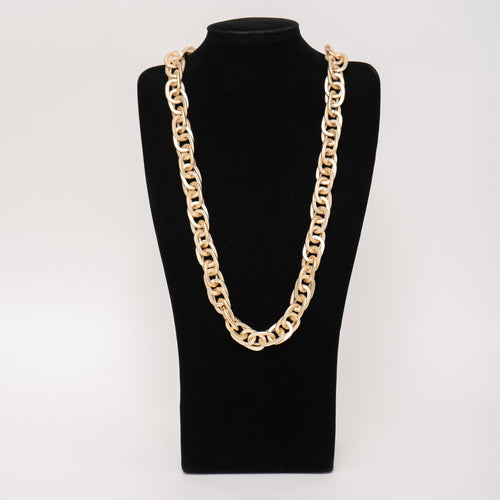 Sensational Multi Twisted Link Necklace with Toggle - 36