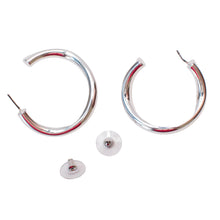 Load image into Gallery viewer, Hoops With A Twist Earrings
