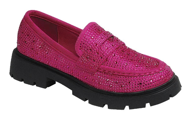 Fancy Bejeweled Loafers