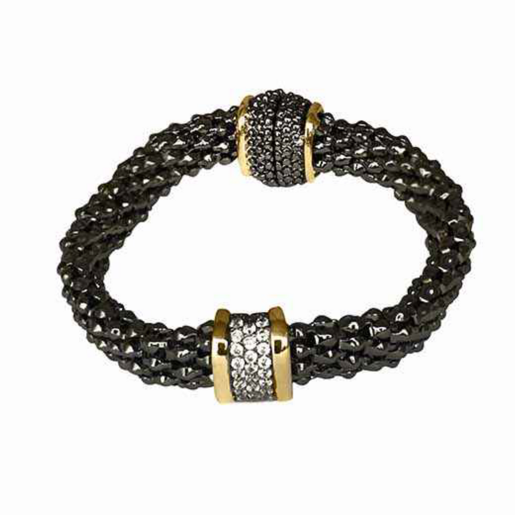 Center Line Weaved Magnetic Bracelet