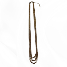 Load image into Gallery viewer, Glamour in a Multi Strand Gold Necklace
